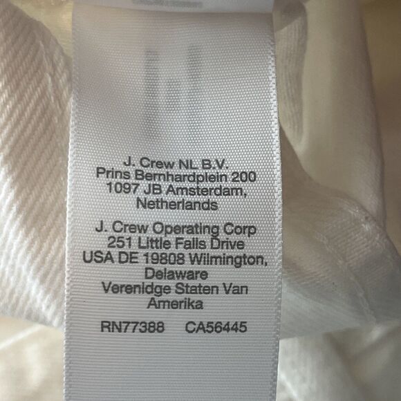 Madewell Shorts Women’s Size 33W Relaxed Denim White Cut Off NWT MSRP $78 - Picture 14 of 14